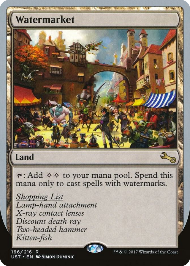 0166 Watermarket R Unstable