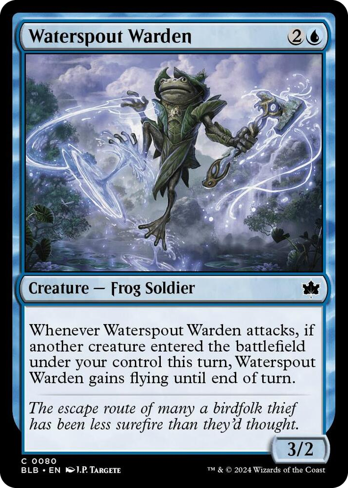 0080 Waterspout Warden C Bloomburrow