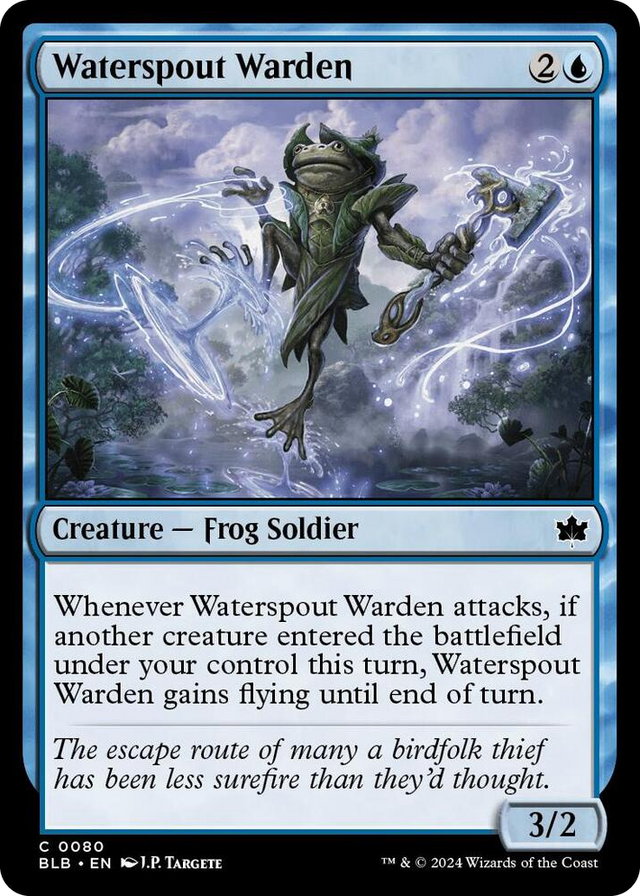 0080 Waterspout Warden C Bloomburrow