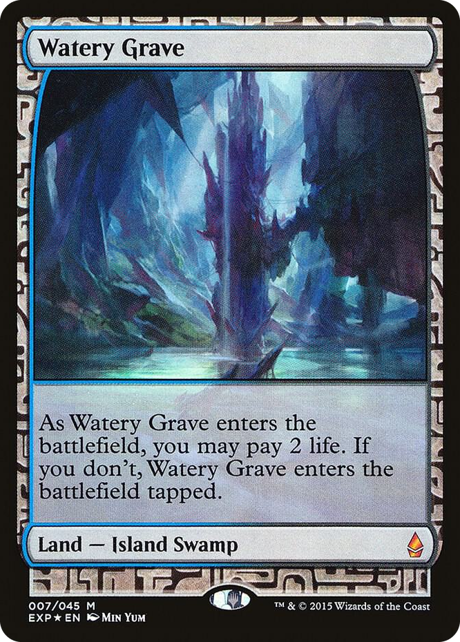 0007 Watery Grave M Zendikar Expeditions