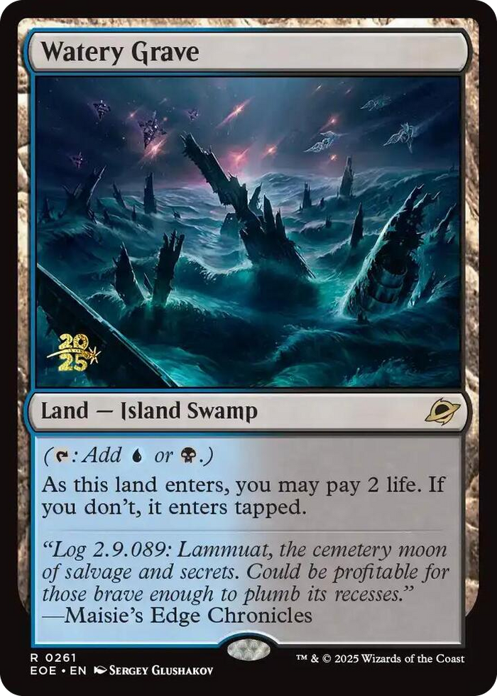 Watery Grave #261 R - Prerelease Cards Pokemon card