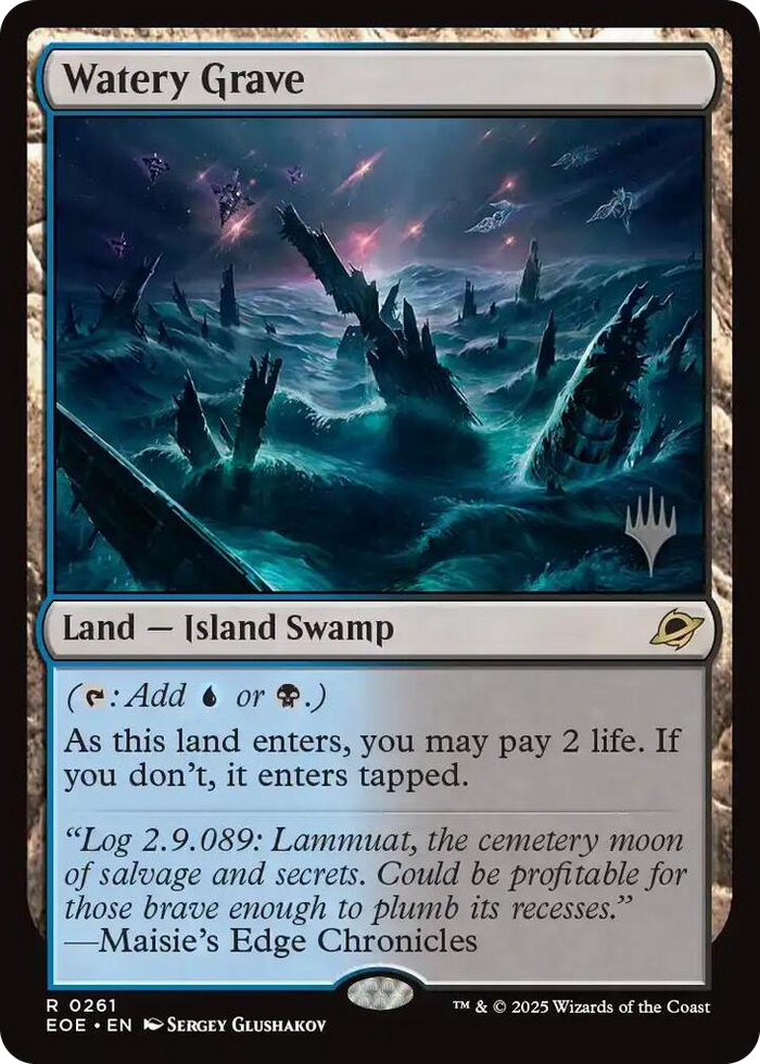 Watery Grave #261 R - Promo Pack: Edge of Eternities Pokemon card