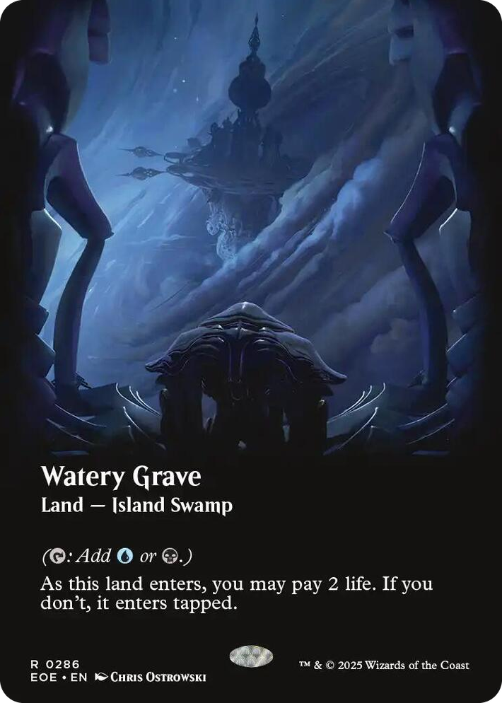 0286 Watery Grave (Borderless) R Edge of Eternities