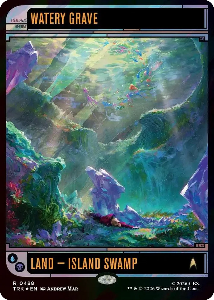 0488 Watery Grave (Surge Foil) R Star Trek