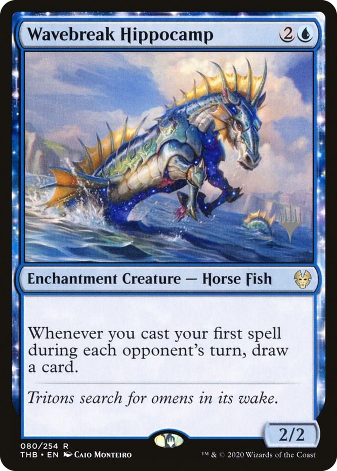0080 Wavebreak Hippocamp R Promo Pack: Theros Beyond Death