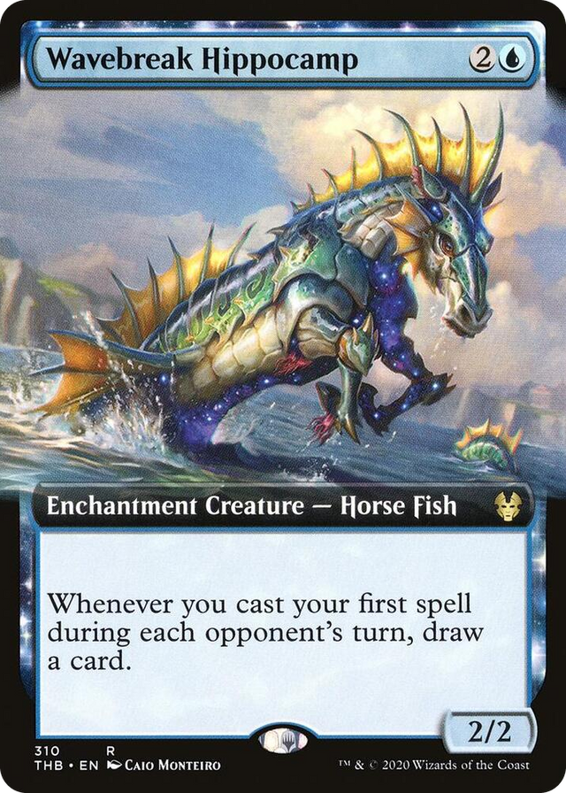 0310 Wavebreak Hippocamp (Extended Art) R Theros Beyond Death