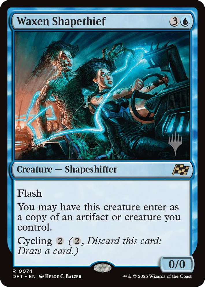 0074 Waxen Shapethief R Promo Pack: Aetherdrift