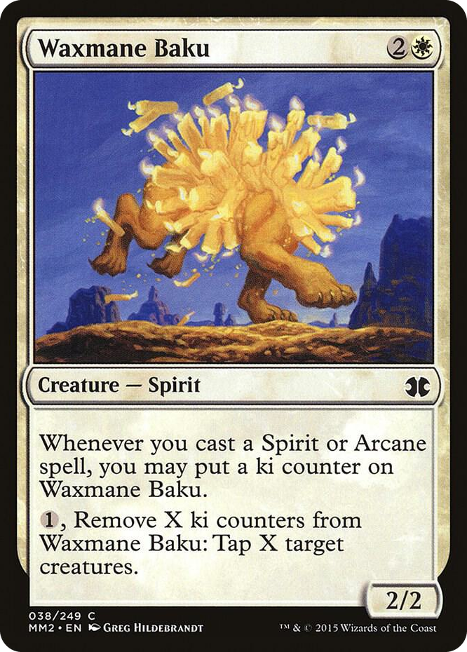 0038 Waxmane Baku C Modern Masters 2015