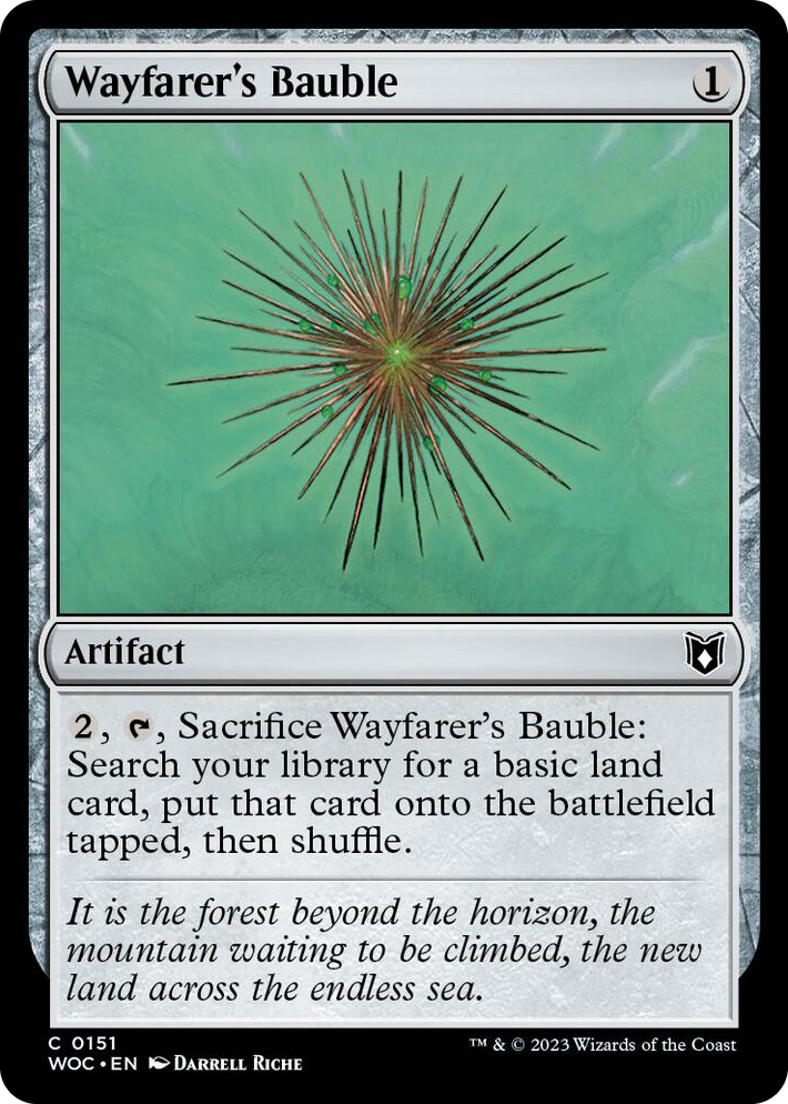 0151 Wayfarer's Bauble C Commander: Wilds of Eldraine