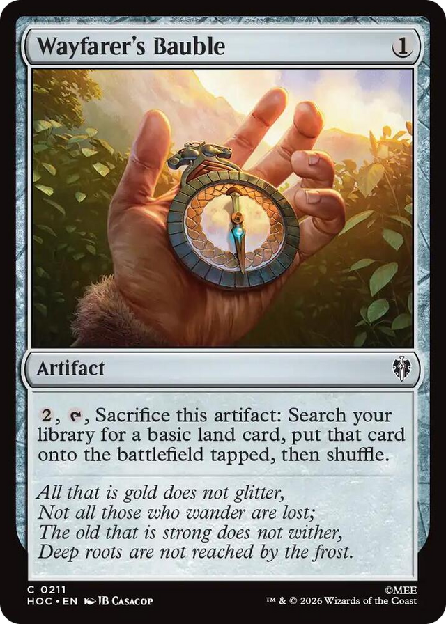 0211 Wayfarer's Bauble C The Hobbit: Eternal-Legal