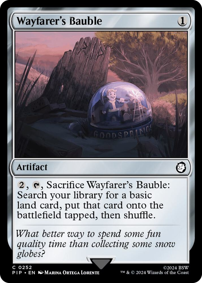 0252 Wayfarer's Bauble C Universes Beyond: Fallout