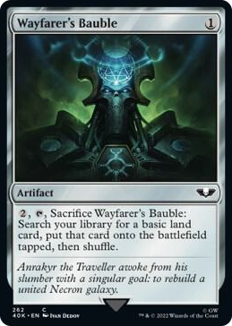 0262 Wayfarer's Bauble (262) (Surge Foil) C Universes Beyond: Warhammer 40,000
