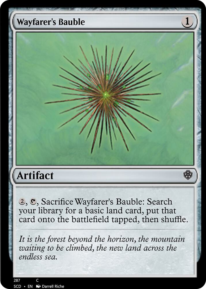 0287 Wayfarer's Bauble C Starter Commander Decks