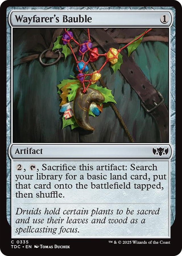 0335 Wayfarer's Bauble C Commander: Tarkir: Dragonstorm