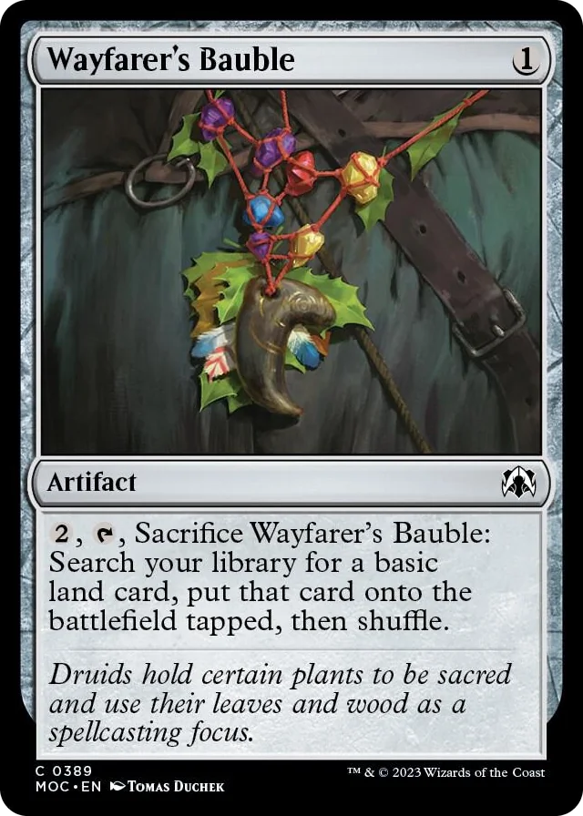 0389 Wayfarer's Bauble C Commander: March of the Machine