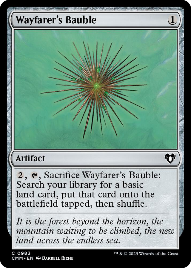0983 Wayfarer's Bauble C Commander Masters