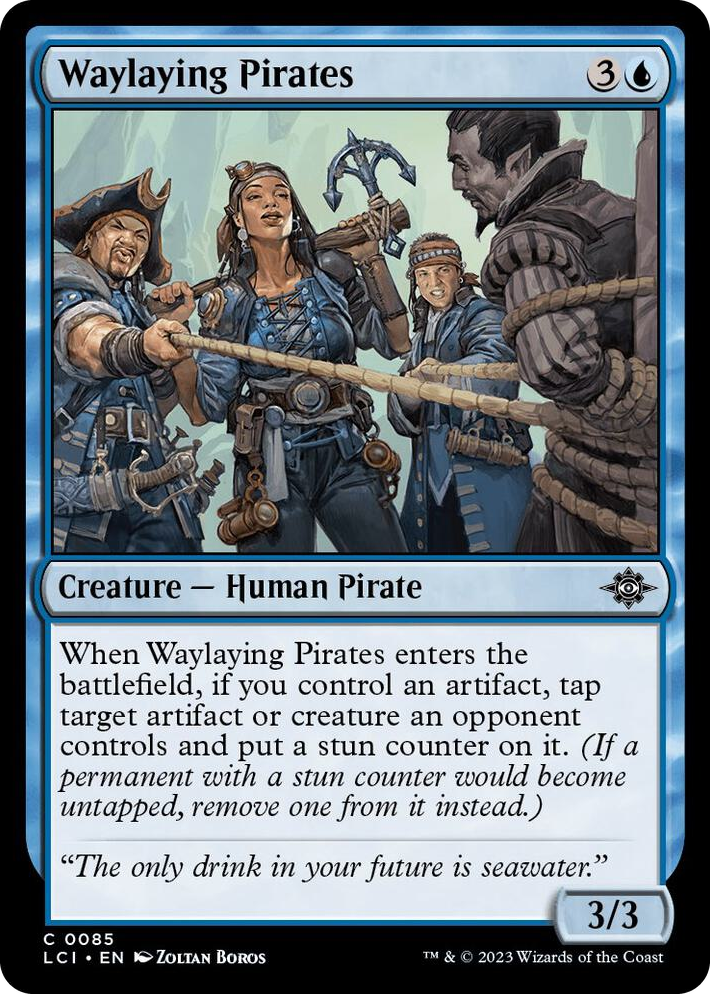 0085 Waylaying Pirates C The Lost Caverns of Ixalan