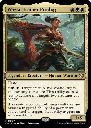 0007 Wayta, Trainer Prodigy M Commander: The Lost Caverns of Ixalan