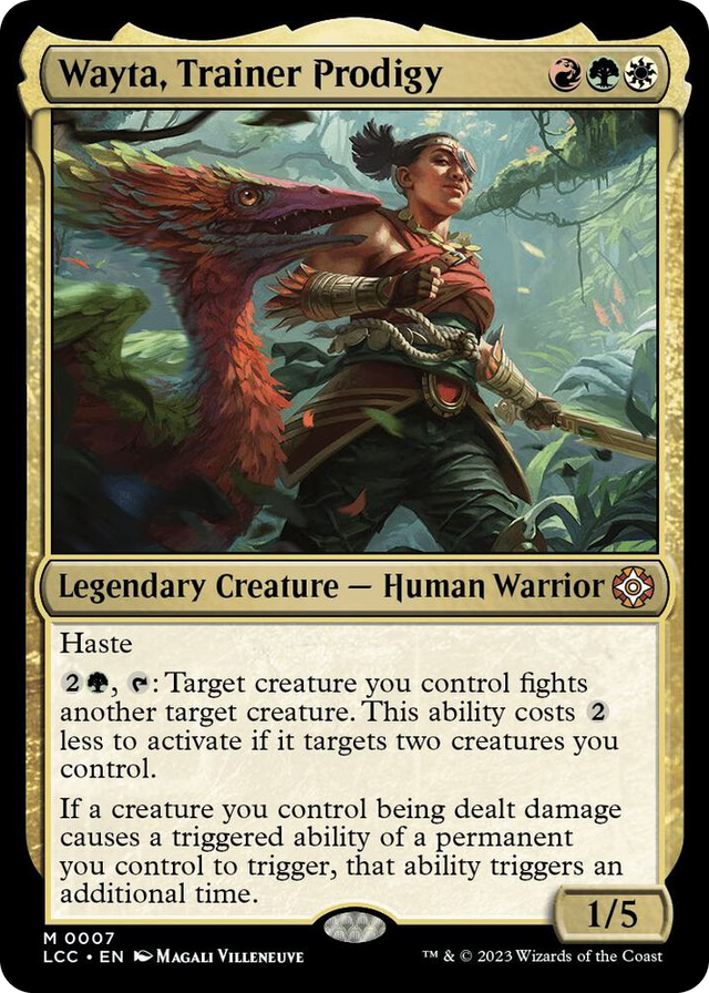 0007 Wayta, Trainer Prodigy M Commander: The Lost Caverns of Ixalan