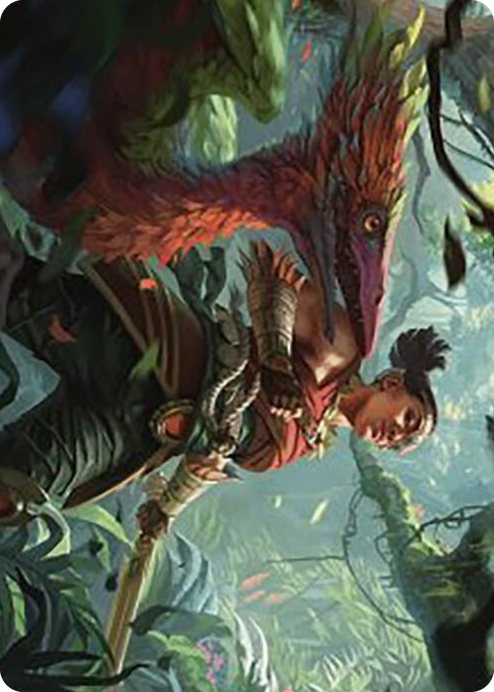 0071 Wayta, Trainer Prodigy Art Card S Art Series: The Lost Caverns of Ixalan