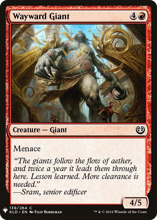 0139 Wayward Giant C The List Reprints