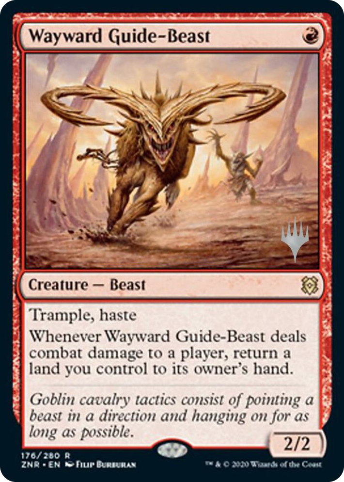 0176 Wayward Guide-Beast R Promo Pack: Zendikar Rising