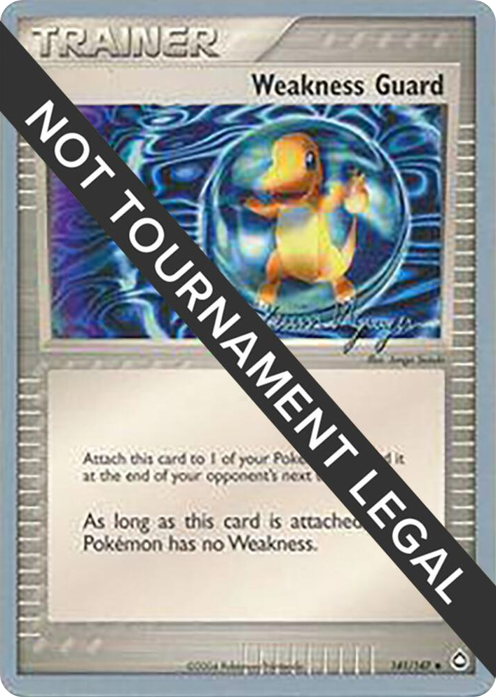 0141 Weakness Guard - 2004 (Kevin Nguyen) Uncommon World Championship Decks
