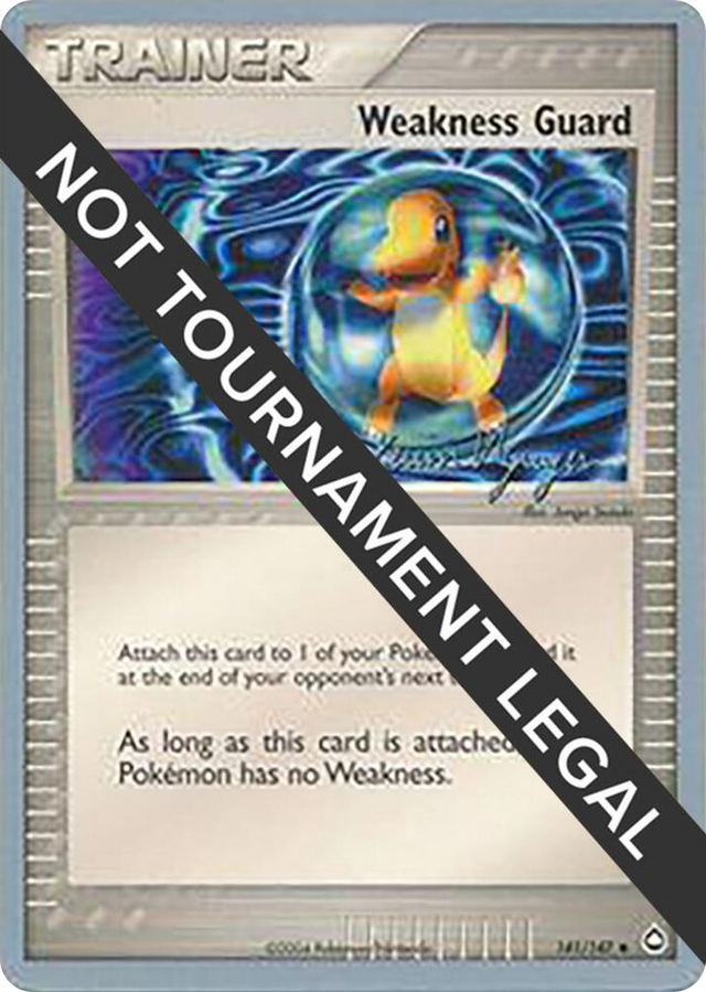 0141 Weakness Guard - 2004 (Kevin Nguyen) Uncommon World Championship Decks
