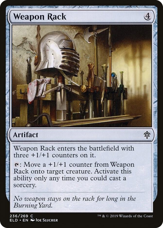 0236 Weapon Rack C Throne of Eldraine