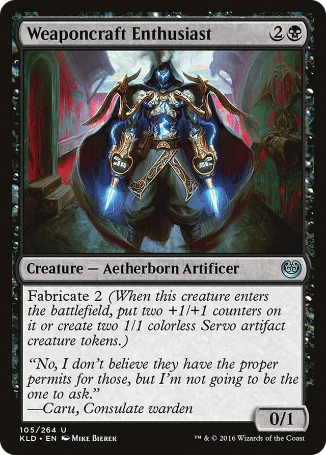 0105 Weaponcraft Enthusiast U Kaladesh