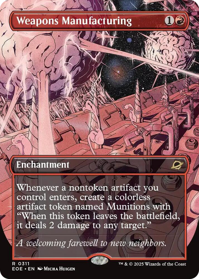 0311 Weapons Manufacturing (Borderless) R Edge of Eternities