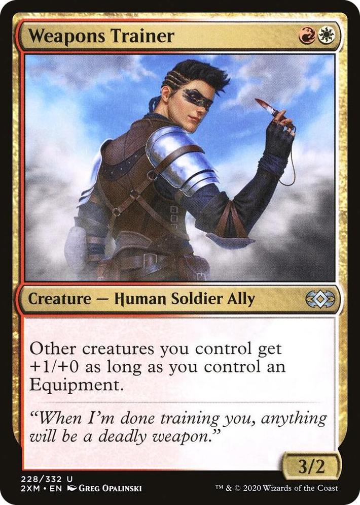 0228 Weapons Trainer U Double Masters