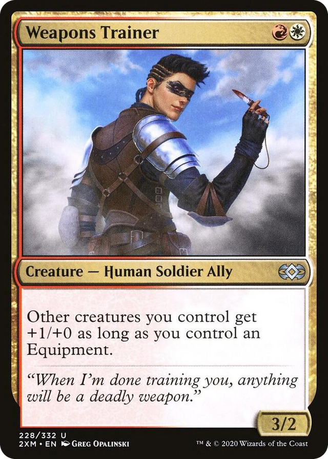 0228 Weapons Trainer U Double Masters