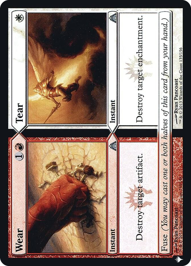 Wear // Tear #135 U - The List Reprints Pokemon card