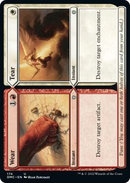 0174 Wear // Tear U Commander: Dominaria United