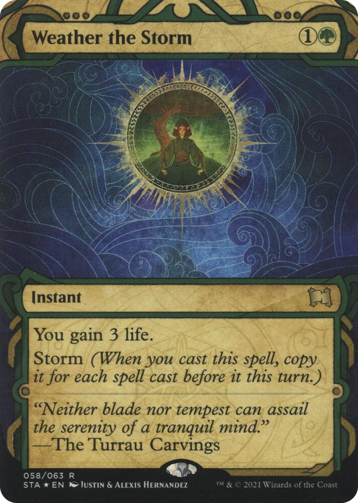 0058 Weather the Storm (Foil Etched) R Strixhaven: Mystical Archive