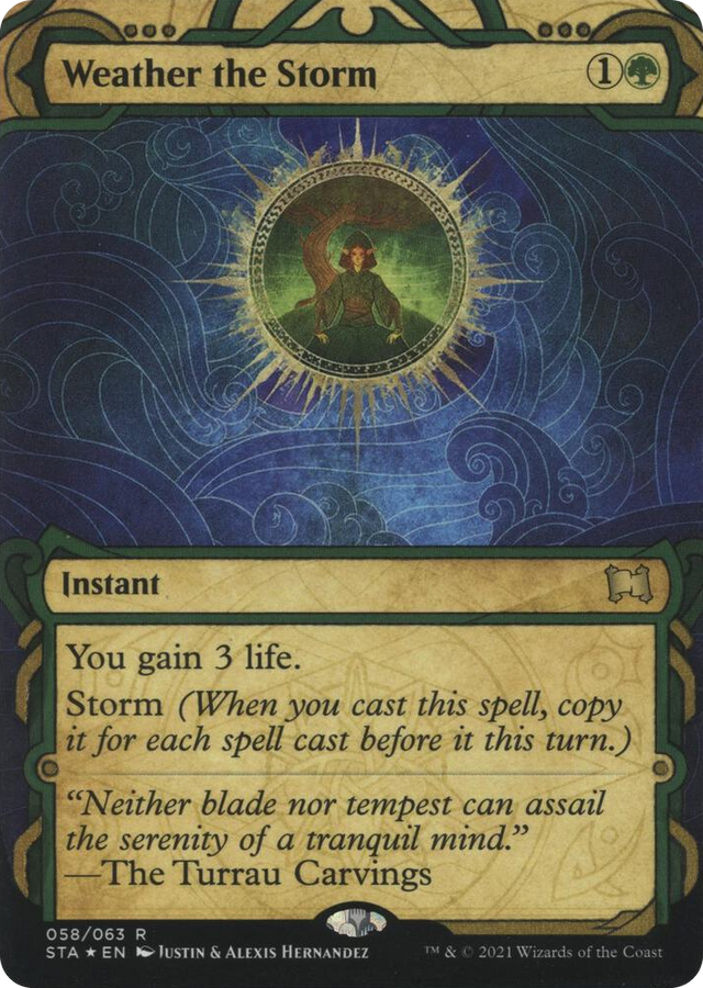 0058 Weather the Storm (Foil Etched) R Strixhaven: Mystical Archive