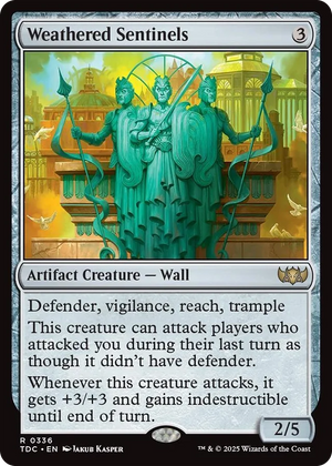 0336 Weathered Sentinels R Commander: Tarkir: Dragonstorm