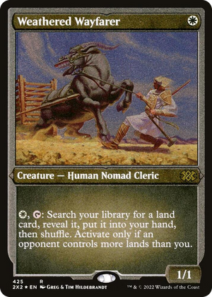 0425 Weathered Wayfarer (Foil Etched) R Double Masters 2022
