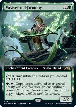0483 Weaver of Harmony (Extended Art) R Kamigawa: Neon Dynasty