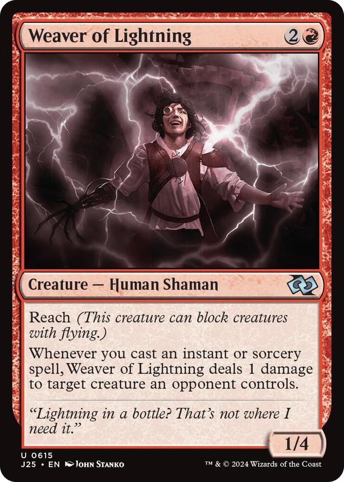 0615 Weaver of Lightning U Foundations Jumpstart