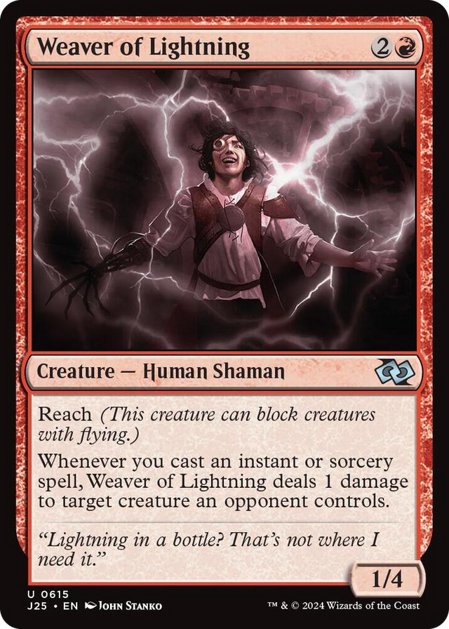 0615 Weaver of Lightning U Foundations Jumpstart