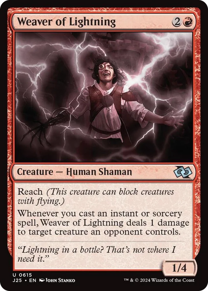 0615 Weaver of Lightning U Foundations Jumpstart
