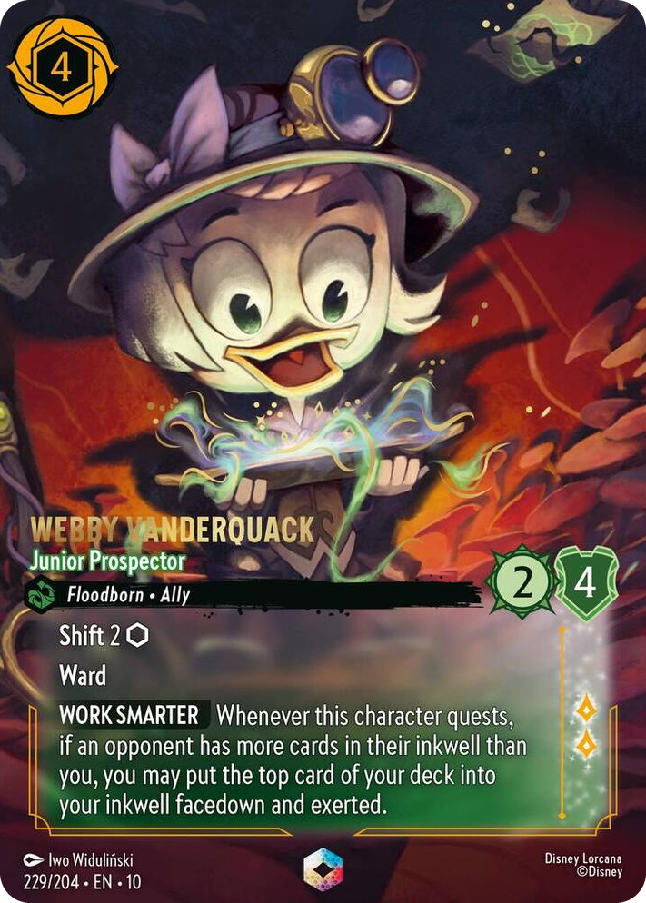 0229 Webby Vanderquack - Junior Prospector (Enchanted) Enchanted Whispers in the Well