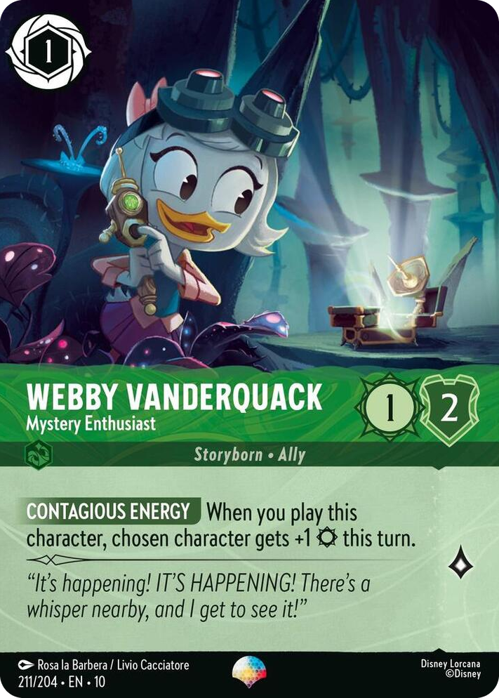 0211 Webby Vanderquack - Mystery Enthusiast (Epic) Epic Whispers in the Well