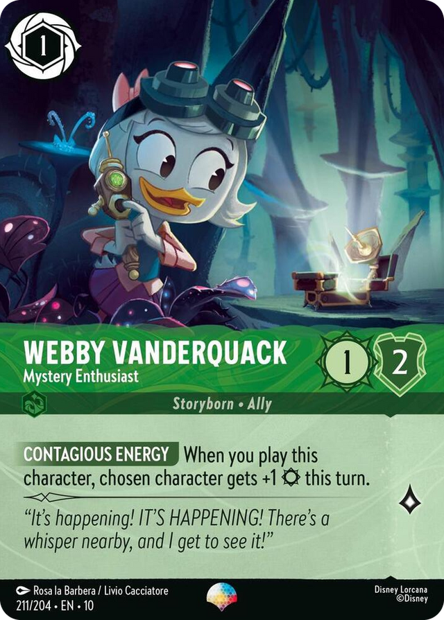 0211 Webby Vanderquack - Mystery Enthusiast (Epic) Epic Whispers in the Well