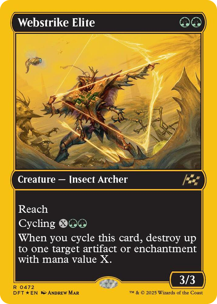0472 Webstrike Elite (First-Place Foil) R Aetherdrift