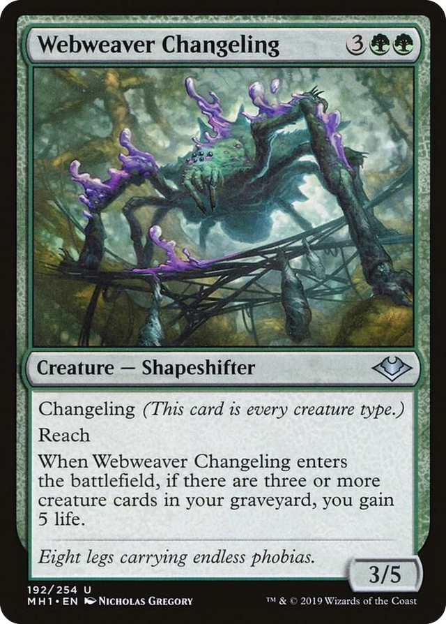 0192 Webweaver Changeling U Modern Horizons