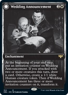 0312 Wedding Announcement R Innistrad: Double Feature