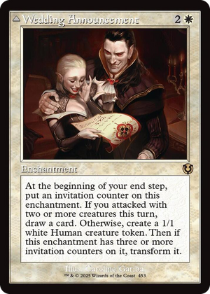 0453 Wedding Announcement (Retro Frame) R Innistrad Remastered